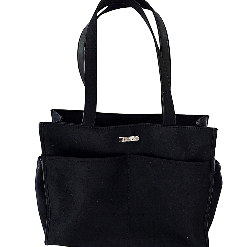Nine West Black Tote Bag/Diaper Bag